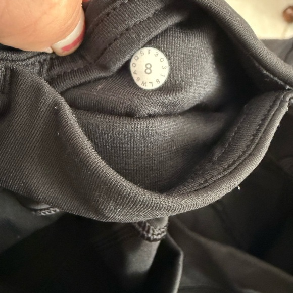 Lululemon Never Still Crop Mesh Legging Size 8 - Picture 5 of 5